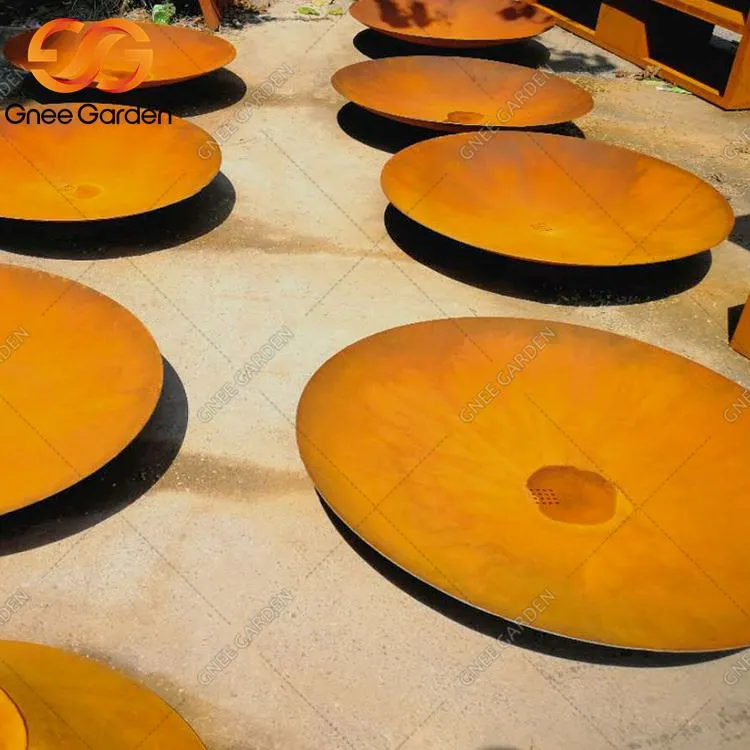 Corten-Holzofen für den Außenbereich