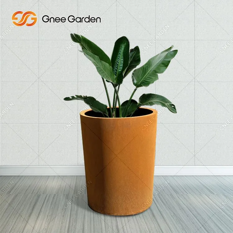 Corten Pflanzgefäße groß