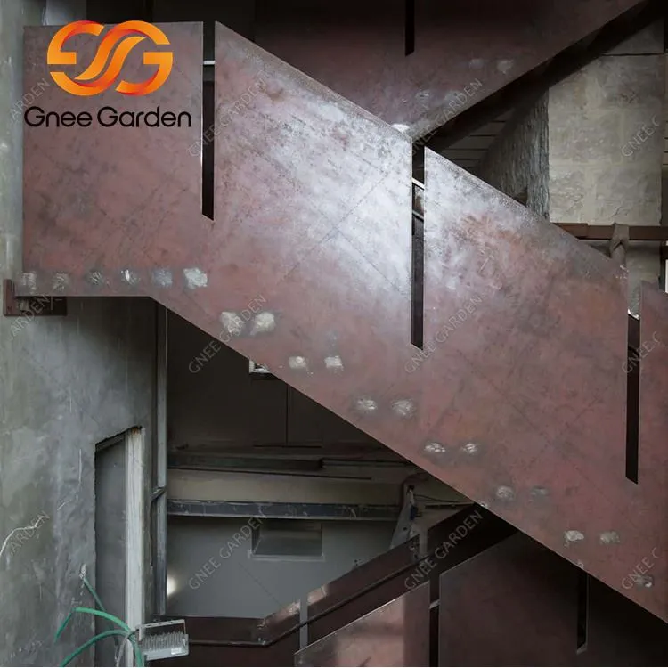 Corten-Treppe