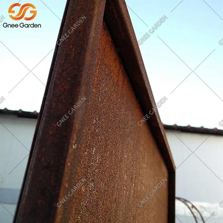 Corten Steel Laser Cut Panel