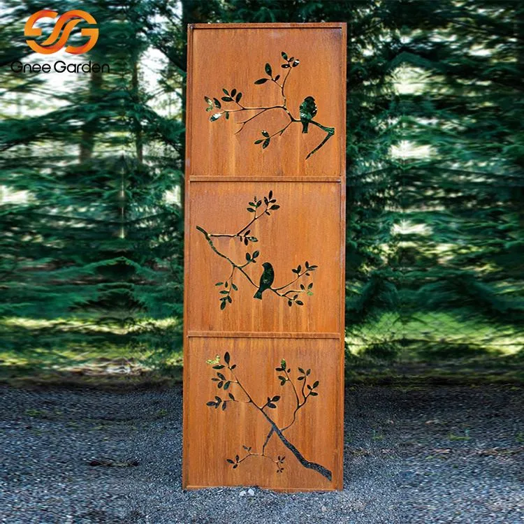 Siebplatten aus Cortenstahl