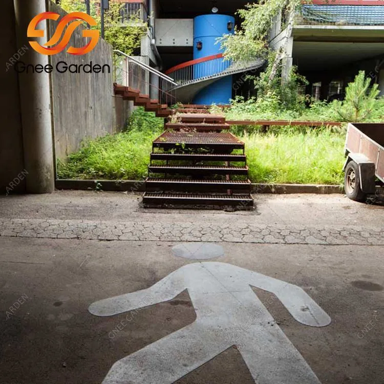 Cortenstahltreppe, 4 mm dick