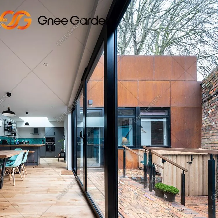 Corten Wall Metall Paneele dekorativ