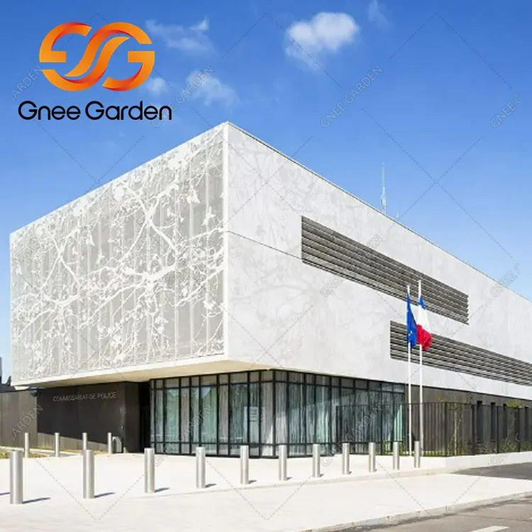 Dekorative Metallpaneele für den Außenbereich