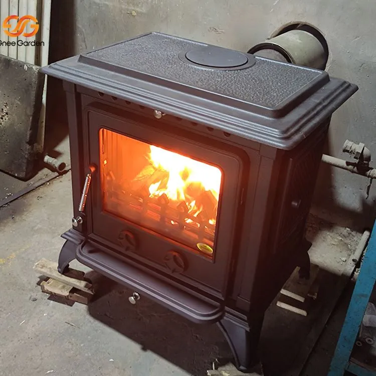 Doppelseitiger Holzkamin