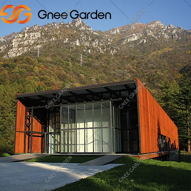 Außen dekorative Corten -Vorhangwandwand