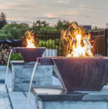 Fire Bowl For Swimming Pool