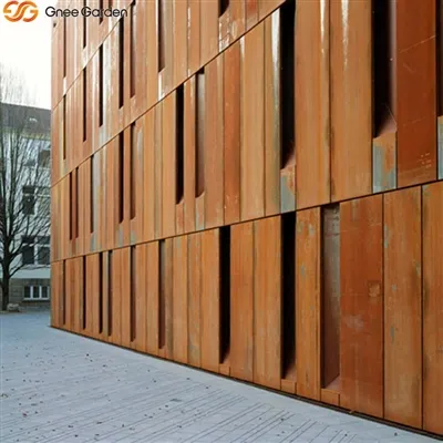 Welche Dicke der Cortenstahlverkleidung ist am besten?