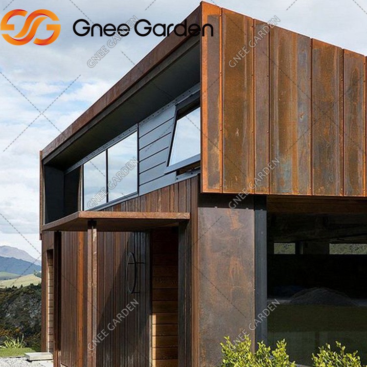 Laser Cutting Corten Steel Wall Decoration Plate