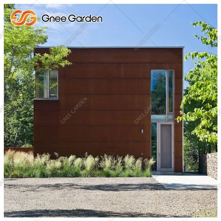 Corten Metall Building Innenwandplatten