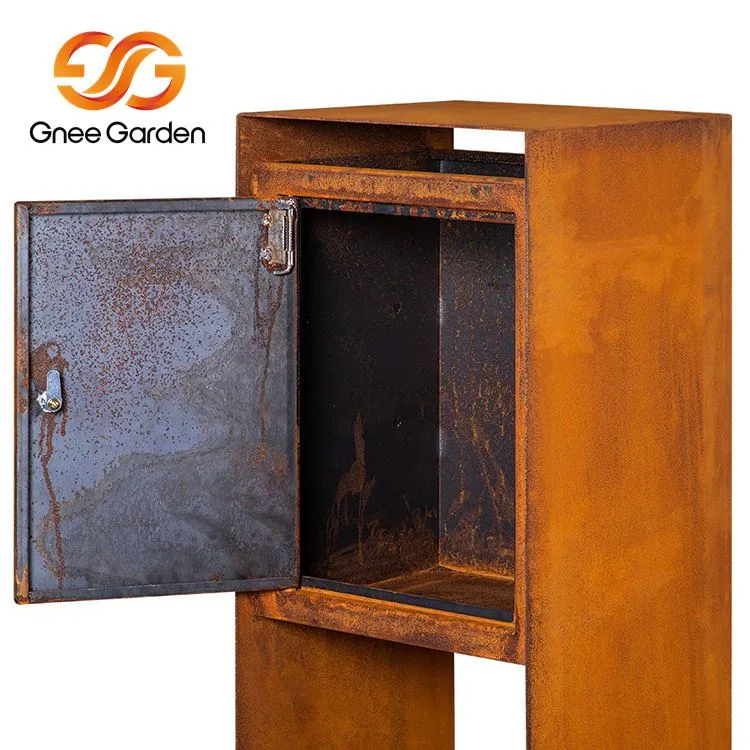 Briefkasten aus Cortenstahl