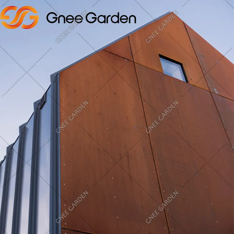 Metallfassade Vorhangwandwandverkleidung Stahlvorhangwand