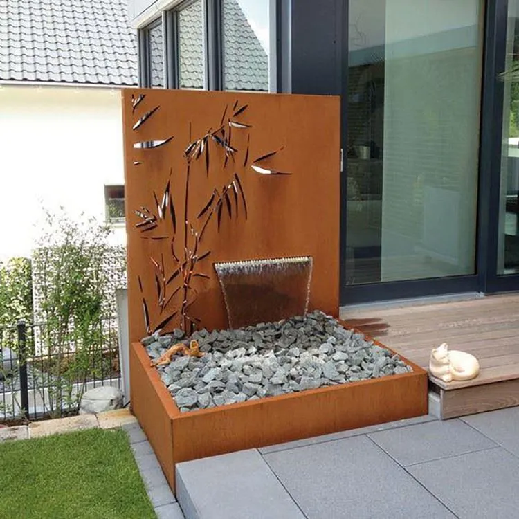 Metal Water Feature