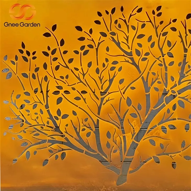 Laser-geschnittene Corten-Stahlbildschirme für Terrasse