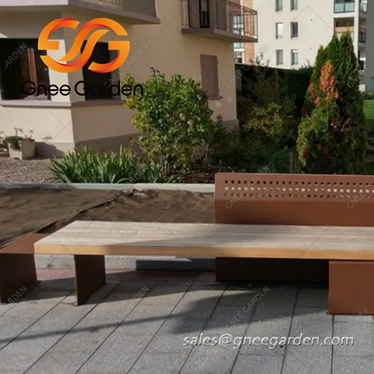 Gartenmöbel aus witterungsbeständigem Stahl