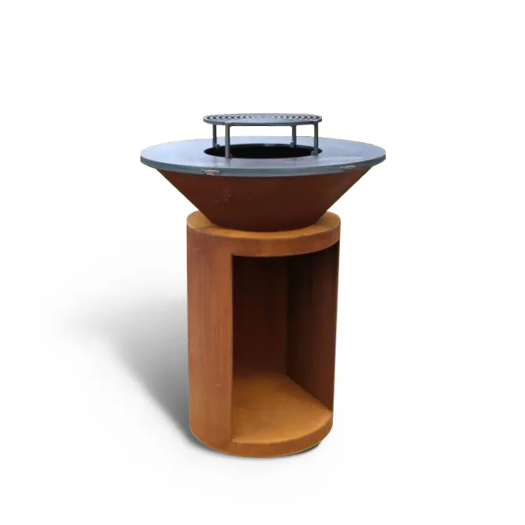 Holzpellet-Grill-Feuerstelle